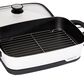 Presto Precise 16" Tuxedo Digital Precision Skillet in Black and White, , large