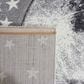 Safavieh Carousel 4" x 6" Light Grey and White Kids  Area Rug, , large