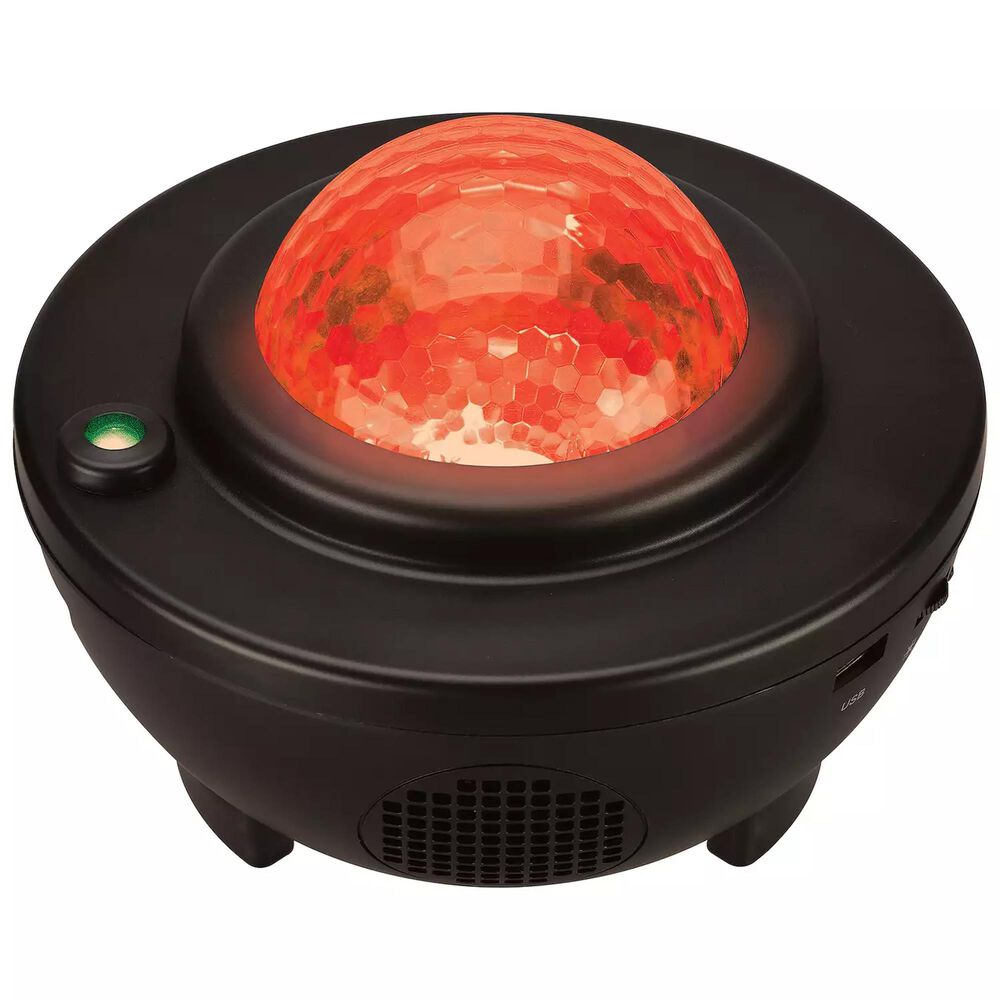 iLive NightStar Projector with Wireless Speaker in Black, , large