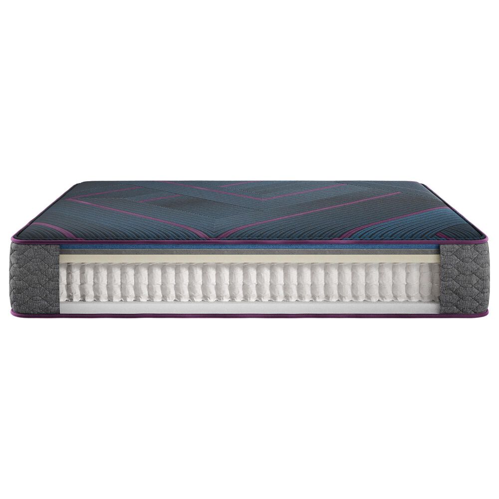 Beautyrest World Class Hybrid Level Three Medium King Mattress with High Profile Box Springs, , large