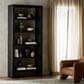 Four Hands Warby 5-Shelf Bookcase in Worn Black, , large
