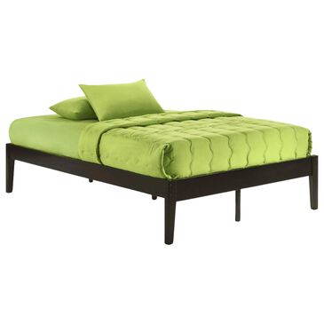 New Day Furniture Chilipepper Twin Platform Bed in Chocolate, , large