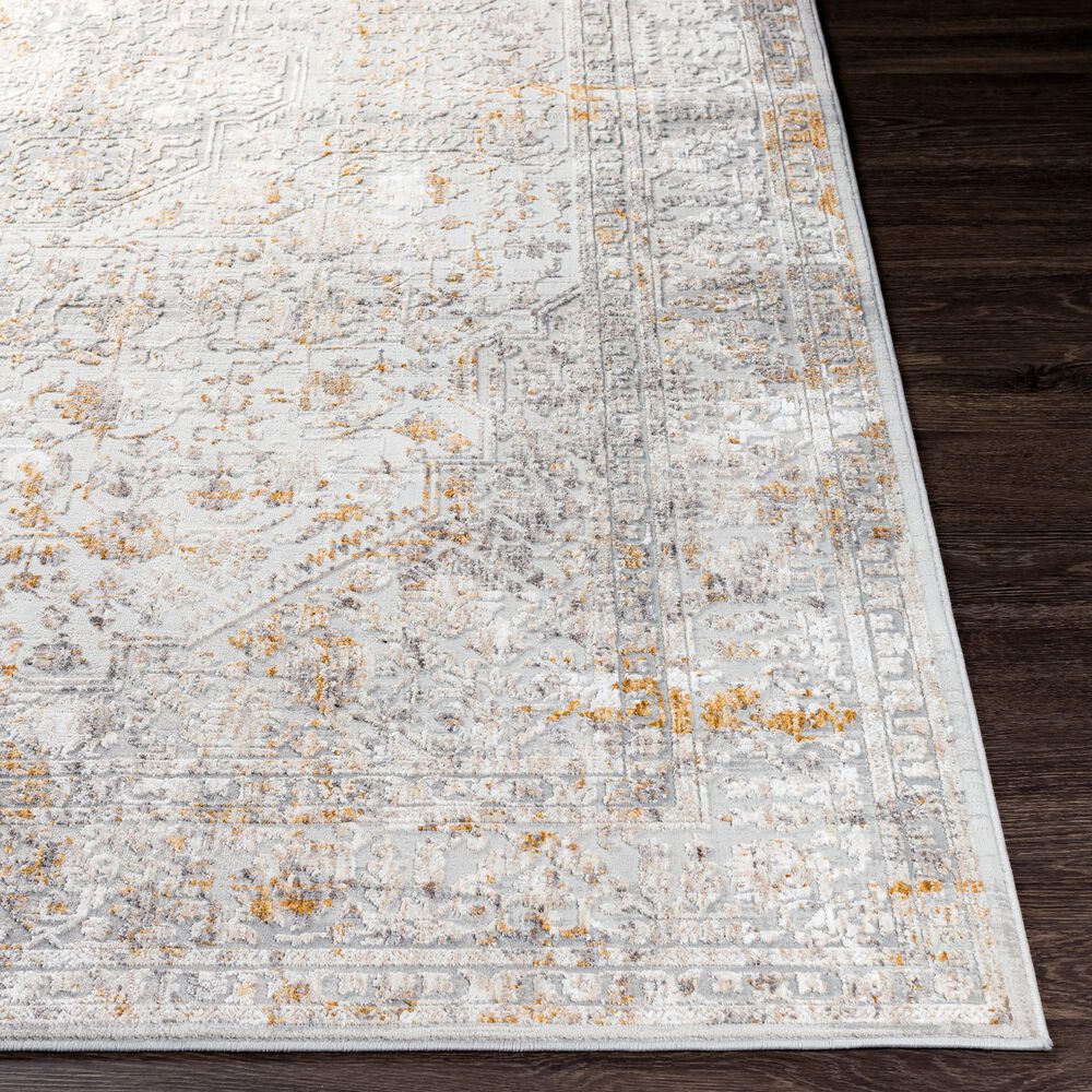 Surya Carmel 7&#39;10&quot; x 10&#39; Medium Gray and Taupe Area Rug, , large