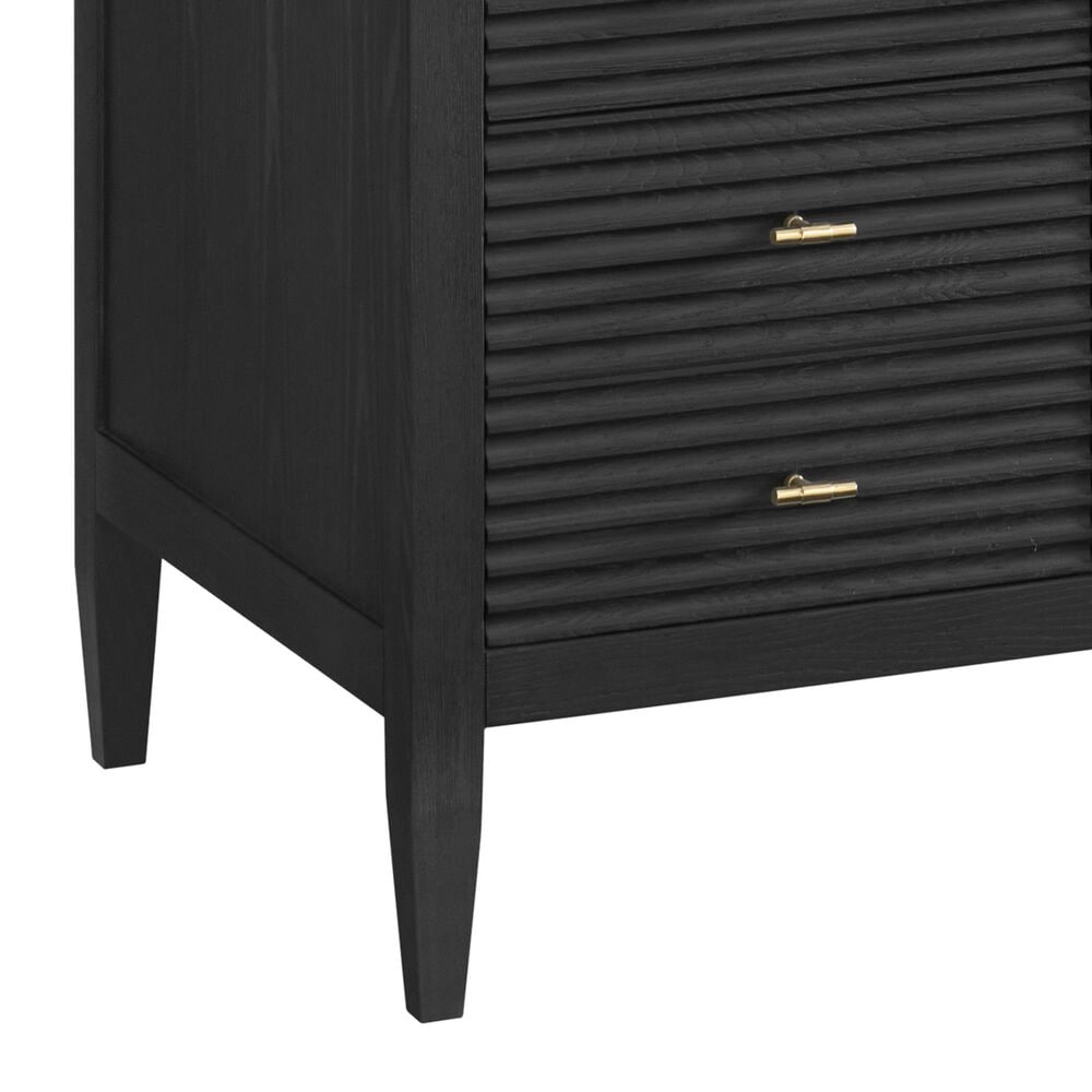James Martin Vanities Myrrin 48" Single Bathroom Vanity Cabinet in Carbon Oak, , large