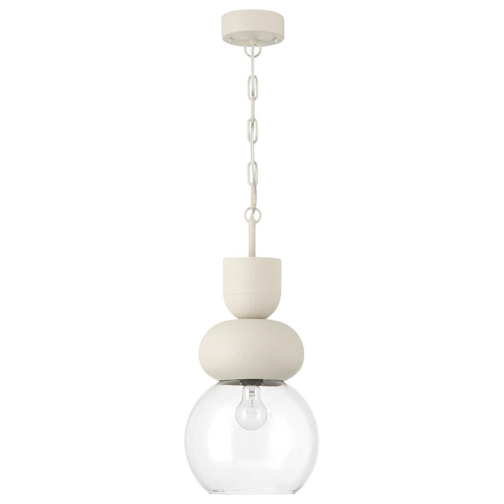 Creative Coop Cannon 1-Light Pendant in Ivory, , large