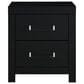 Ashley Maeling 5 Piece King Panel Bedroom Set in Matte Black, , large
