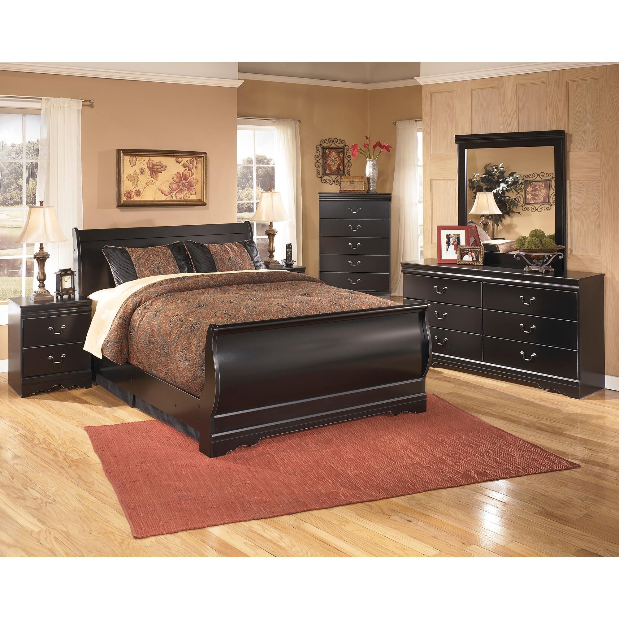 Black ashley sales furniture bedroom set