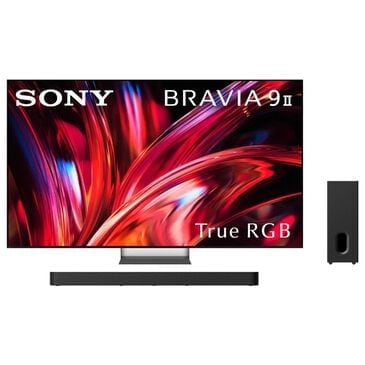Sony 65" Class Bravia 9 II True RGB 4K HDR - Smart Google TV with Theater Bar 7 Soundbar and Sub 7 Wireless Subwoofer in Black, , large