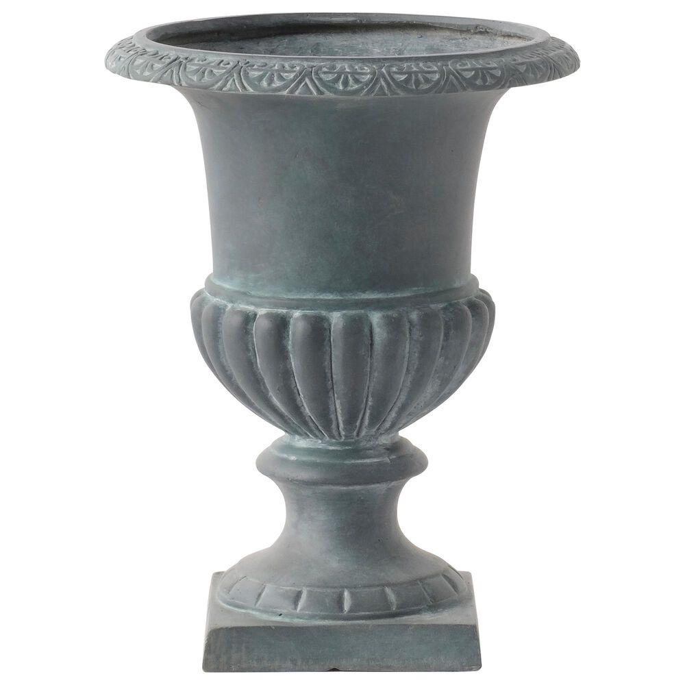 Alfresco Home Hanover Small Patio Urn in Gray, , large