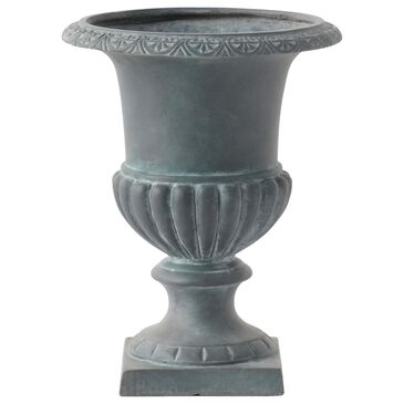 Alfresco Home Hanover Small Patio Urn in Gray, , large