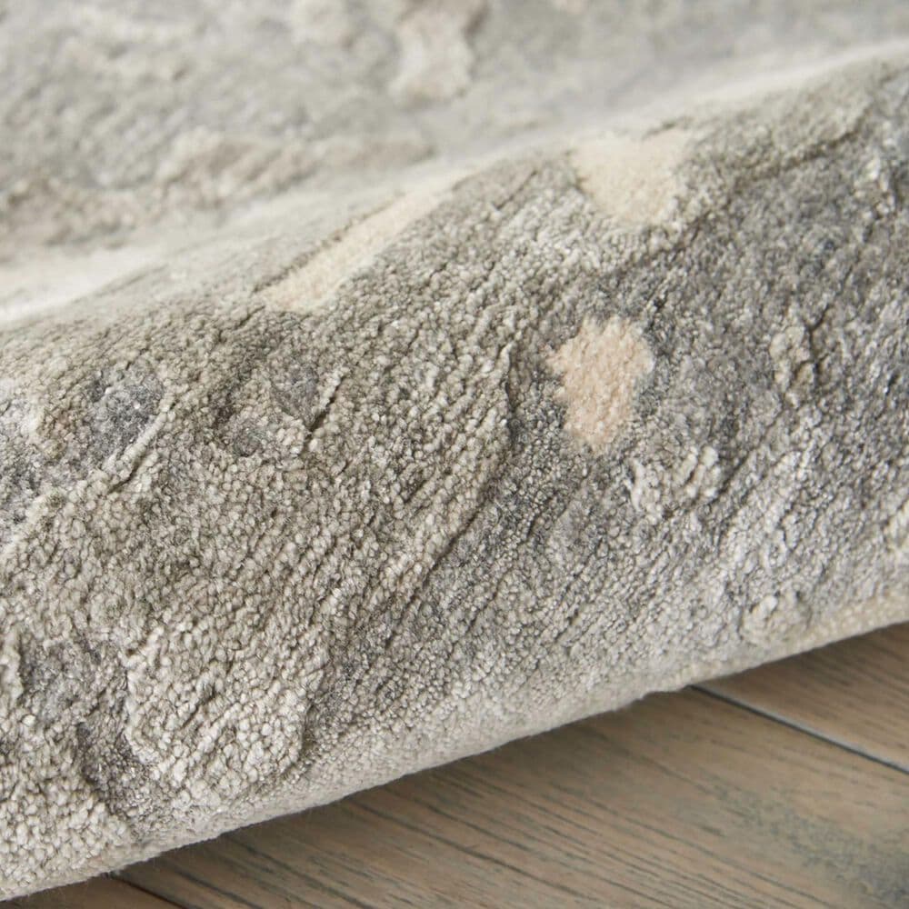 Nourison Silk Shadows 2&#39;3&quot; x 8&#39; Sand Runner, , large
