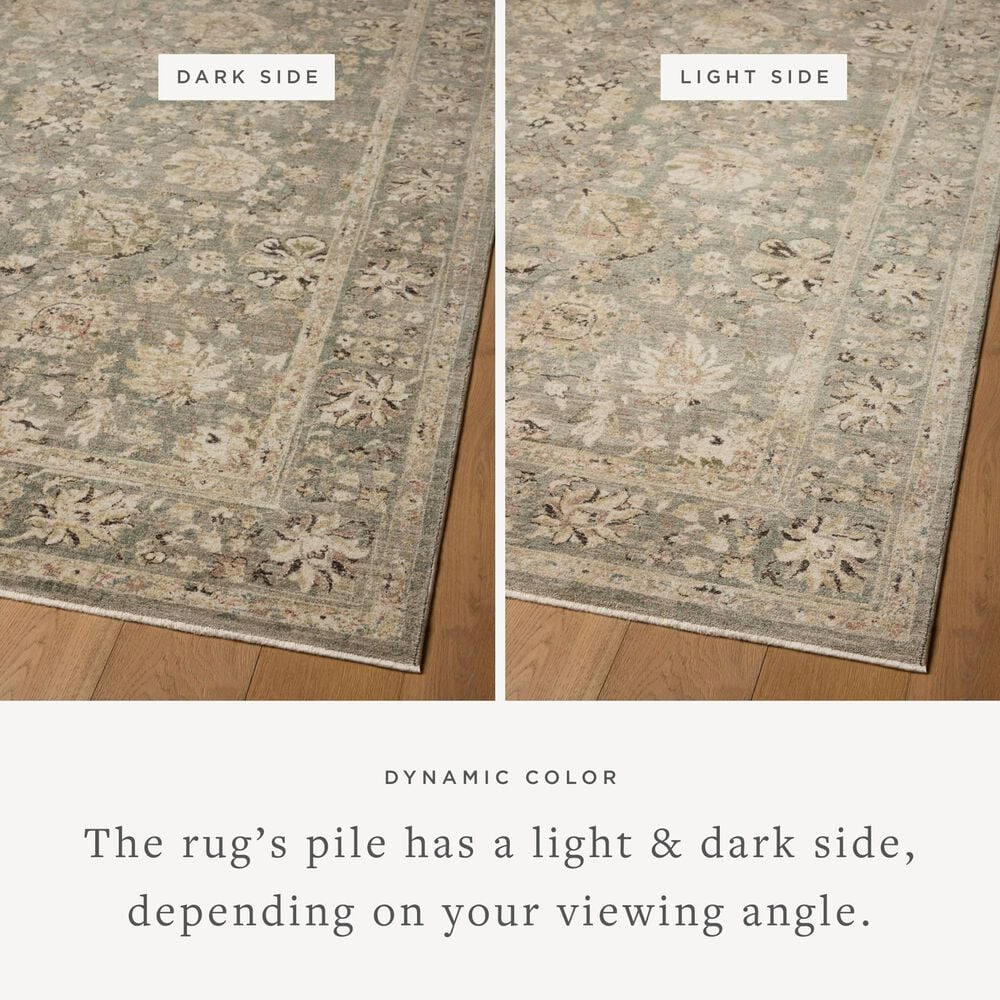 Loloi Briar Fog and Sand 6'7" x 9'2" Area Rug, , large
