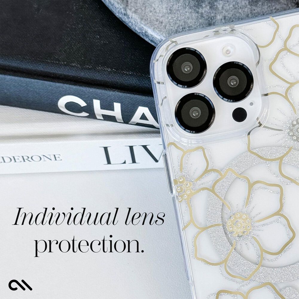 Case-Mate Aluminum Ring Lens Protector for iPhone 16 Pro / iPhone 16 Pro Max in Black, , large