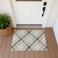 Dalyn Rug Company Soft Essentials Plaid Granite 1"8" x 2"6" Indoor/Outdoor Area Rug, , large