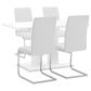 Blue River Amanda 5-Piece Dining Set in White, , large