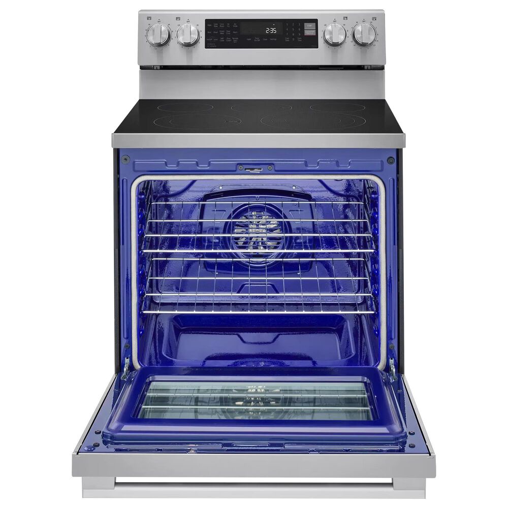 LG 6.3 Cu. Ft. Freestanding Electric Range in PrintProof Stainless Steel, , large
