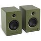 Victrola Tempo Bluetooth Bookshelf Speaker in Matte Green (Pair), , large