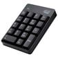 Adesso Wireless 18-Key Numeric Keypad in Black, , large