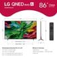 LG 86" Class QNED85A Series evo AI Mini LED 4K Ultra HD in Black - Smart TV, , large
