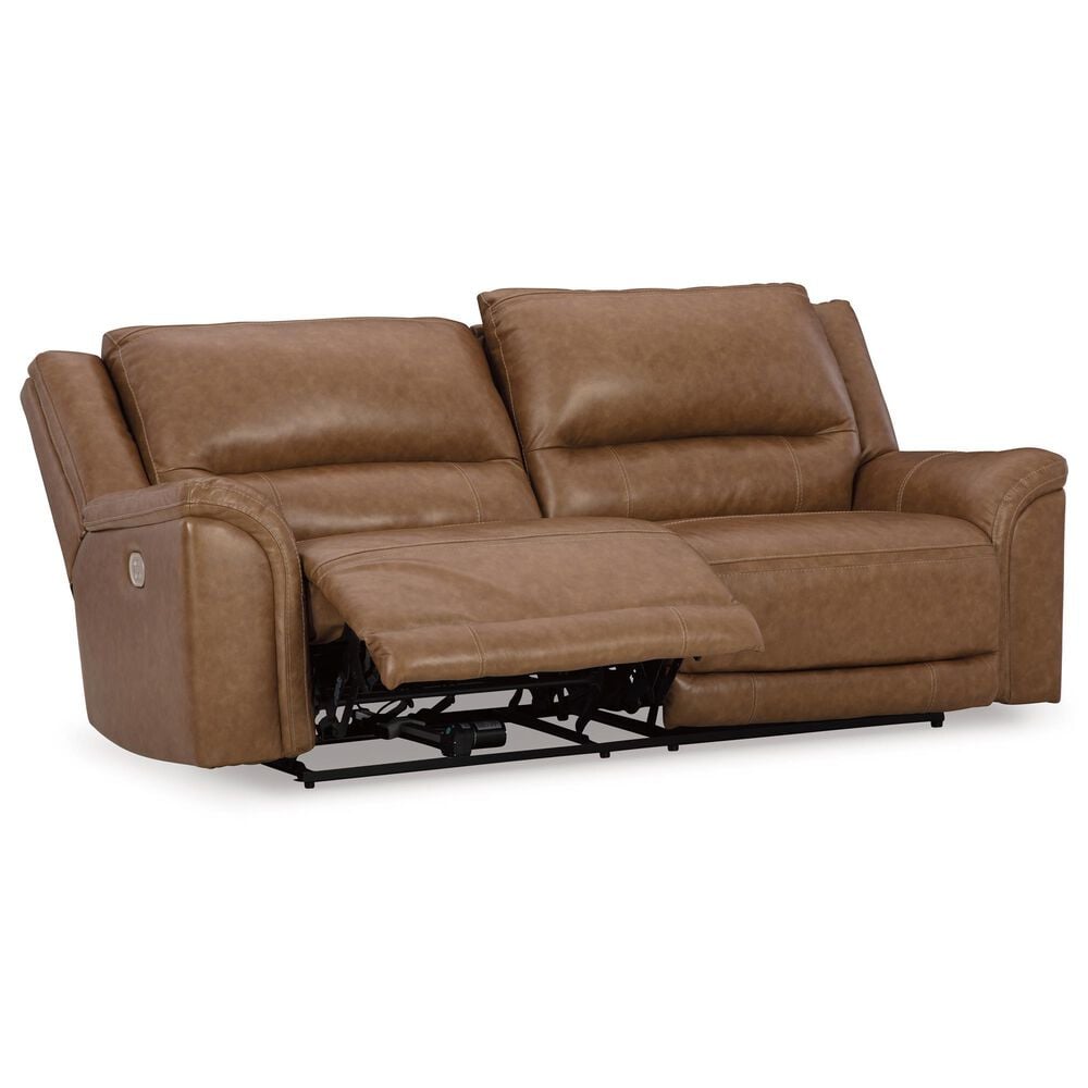 Ashley Trasimeno Power Reclining Sofa in Caramel, , large