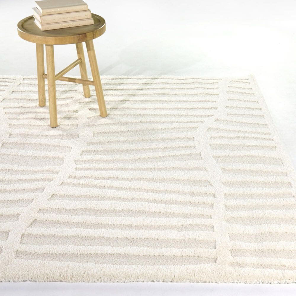 Balta Rugs Calliope Cream 5' 3" x 7' Area Rug, , large