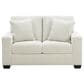 Ashley Greenbriar Stationary Loveseat Chaise in Ivory, , large