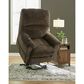 Signature Design by Ashley Shadowboxer Power Lift Recliner in Chocolate, , large
