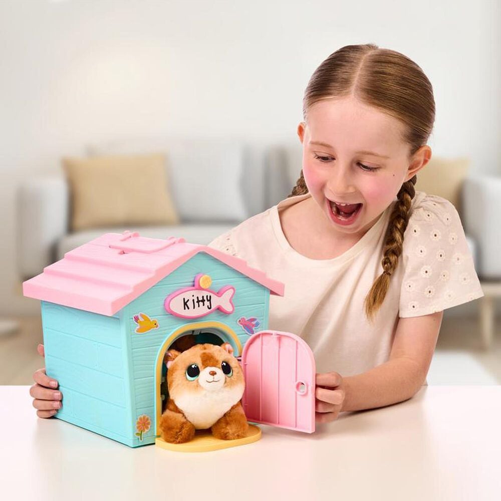 Little Live Pets My Kitty&#39;s Home Minis Playset with Surprise Plush and Buildable House in Multicolor, , large
