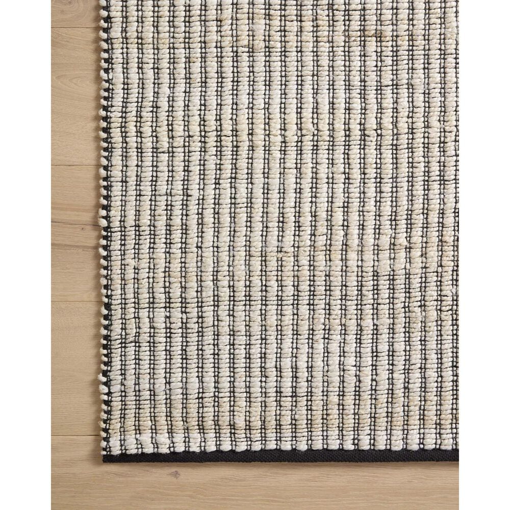 Angela Rose Colton 5&#39; x 7&#39; Ivory and Black Area Rug, , large