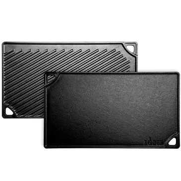 Lodge Double Play Cast Iron Reversible Grill and Griddle, , large