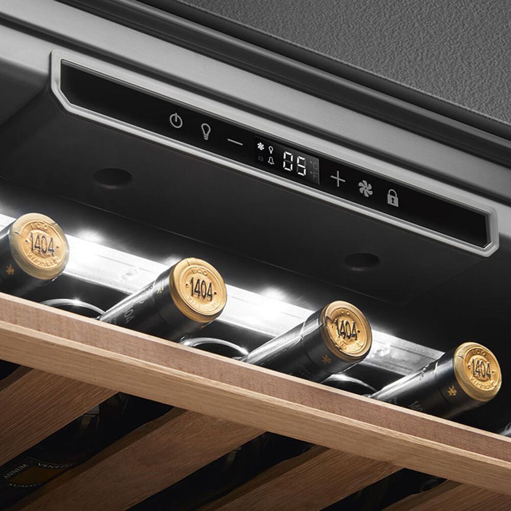 SMEG 21 Bottle Built-In Wine Cooler in Stainless Steel, , large