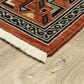 Oriental Weavers Lilihan Geometric 002C6 9"10" x 12"10" Red Area Rug, , large