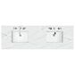 James Martin Vanities Brittany 72" Double Bathroom Vanity in Urban Gray with 3 cm Ethereal Noctis Quartz Top and Rectangle Sinks, , large