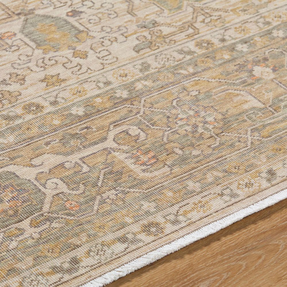 Surya Once Upon a Time Light Beige, Tan, Taupe and Dark Brown 7'10" x 9'10" Area Rug, , large