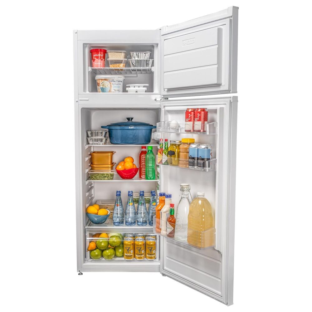 Danby 7.4 Cu. Ft. Freestanding Top Freezer Refrigerator in White, , large