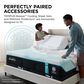 Tempur-Pedic LuxeBreeze 2.0 Medium Hybrid Flex Head King Mattress with 2 Twin XL Ergo ProSmart Adjustable Bases, , large