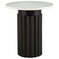 Ashley Wainstone Accent Table in Black and White, , large