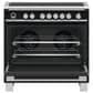 Fisher & Paykel 36" Classic Induction Range with 5 Burners in Black, , large