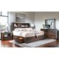 Legacy Classic Architect King Single Side Storage Bed in Onyx Brown, , large