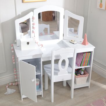 Kidkraft Kids Deluxe Vanity Set with Mirror, , large