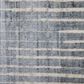 Feizy Eastfield Striped 3" x 5" Blue and Beige Area Rug, , large
