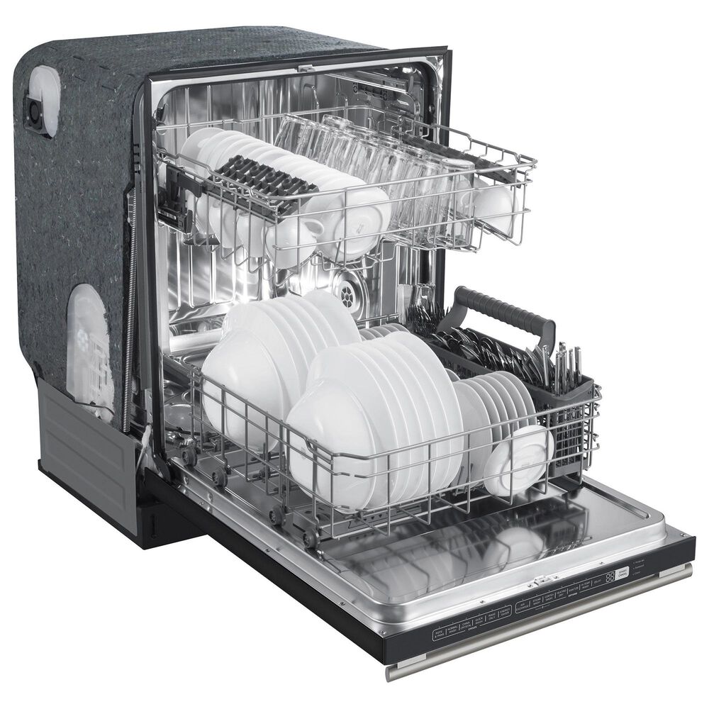 Forno Pozzo 24" Built-In Tall Tub Top Control Dishwasher with 49 dBA in Black, , large