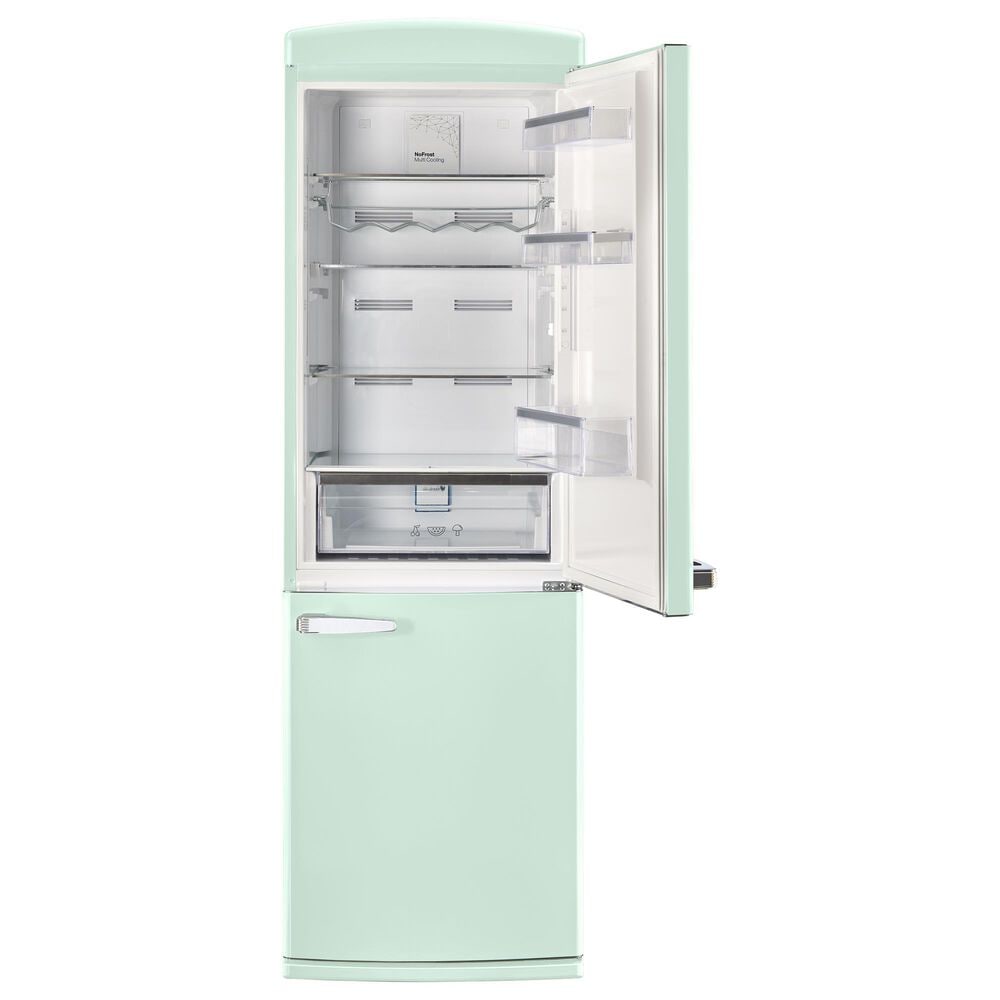 Unique Appliances Classic Retro 12 Cu. Ft. Bottom Freezer Regfrigerator In Summer Mint Green, , large