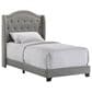 Hawthorne Furniture Rhyan Upholstered Twin Bed in Smoke, , large