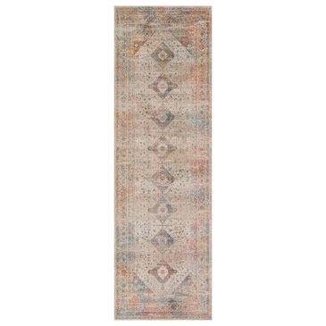 Momeni Izmir IZ-04 2"6" x 8" Tan, Blue and Rust Runner, , large