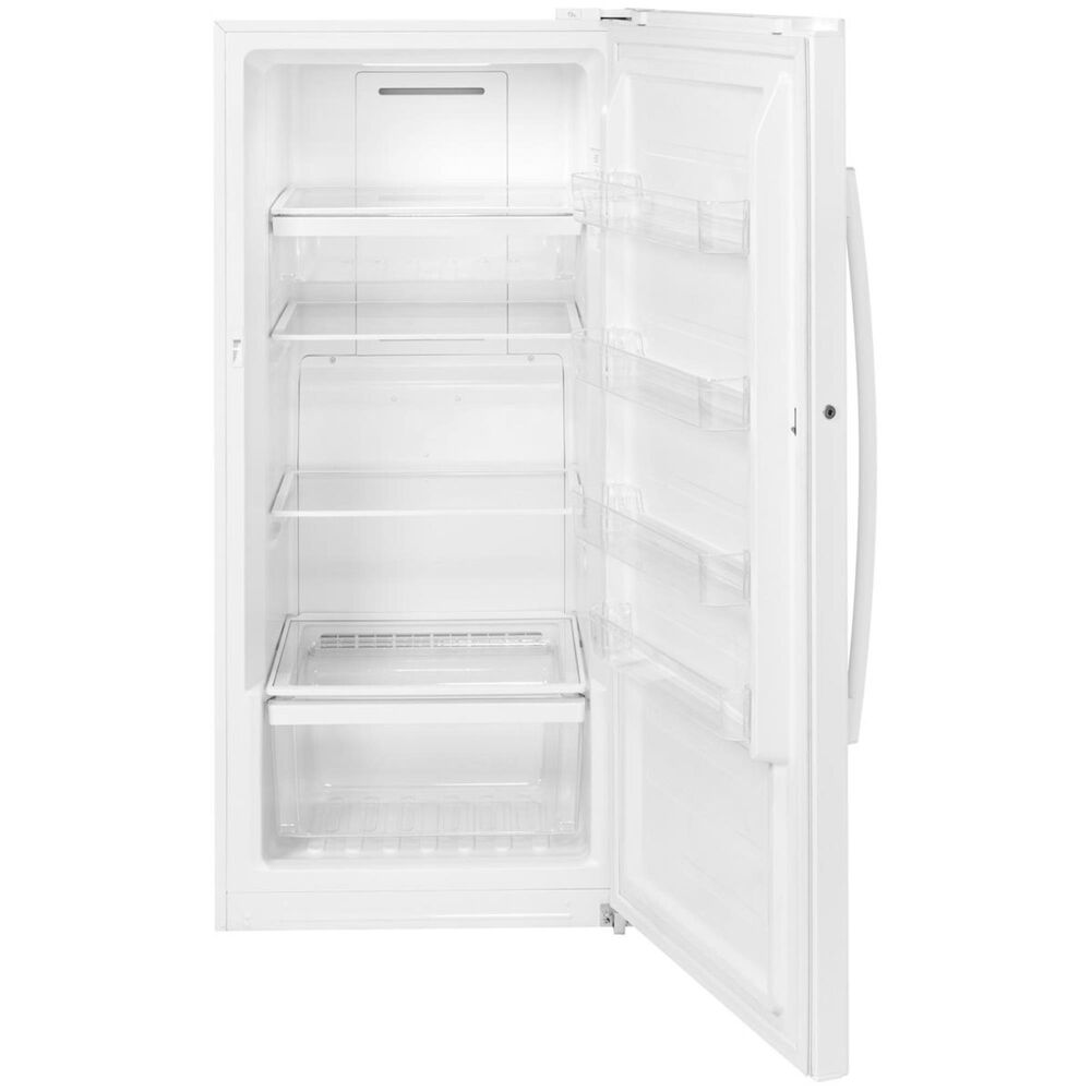 GE Appliances 14.1 Cu. Ft. Frost-Free Upright Freezer in White, , large