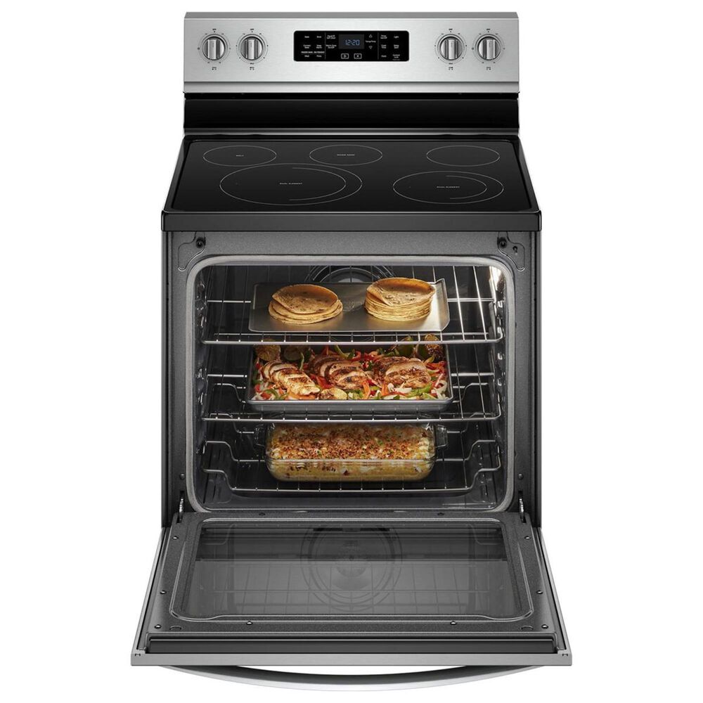 Whirlpool 6.4 Cu. Ft. Electric Range Smoothtop Convection in Stainless Steel Nebraska