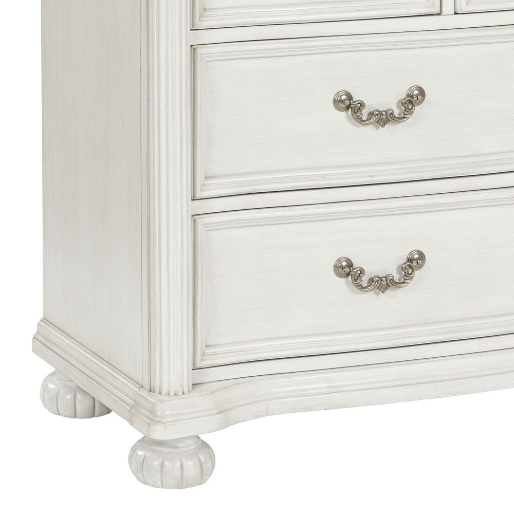 Ashley Montelaine 7-Drawer Dresser and Mirror in Antique White, , large