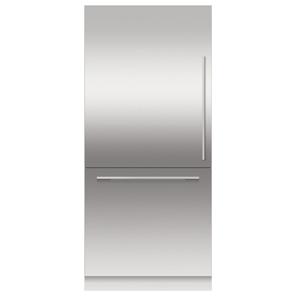 Fisher and Paykel 80" Left Hinge Door Panel for 36" Integrated Single Door Bottom Refrigerator in Stainless Steel, , large