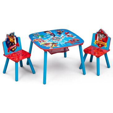 Delta PAW Patrol 3-Piece Table and Chair Set in Blue and Red, , large
